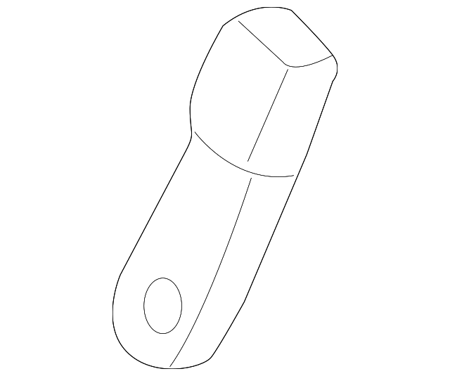 YL3Z-1860044-CCC Деталь BUCKLE, RIGHT