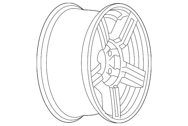 9598051 WHEEL, ALLOY