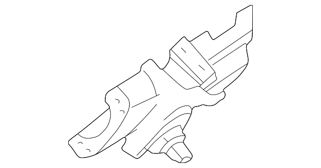 22623703 Деталь STEERING COLUMN SUPPORT BRACKET