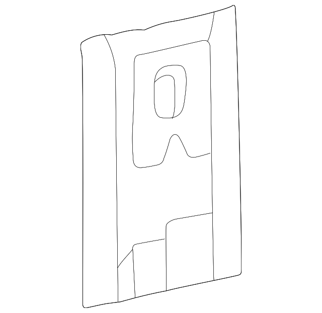 61345-04010 Деталь PILLAR REINF, RIGHT