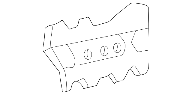61344-04010 Деталь EXTENSION, LEFT