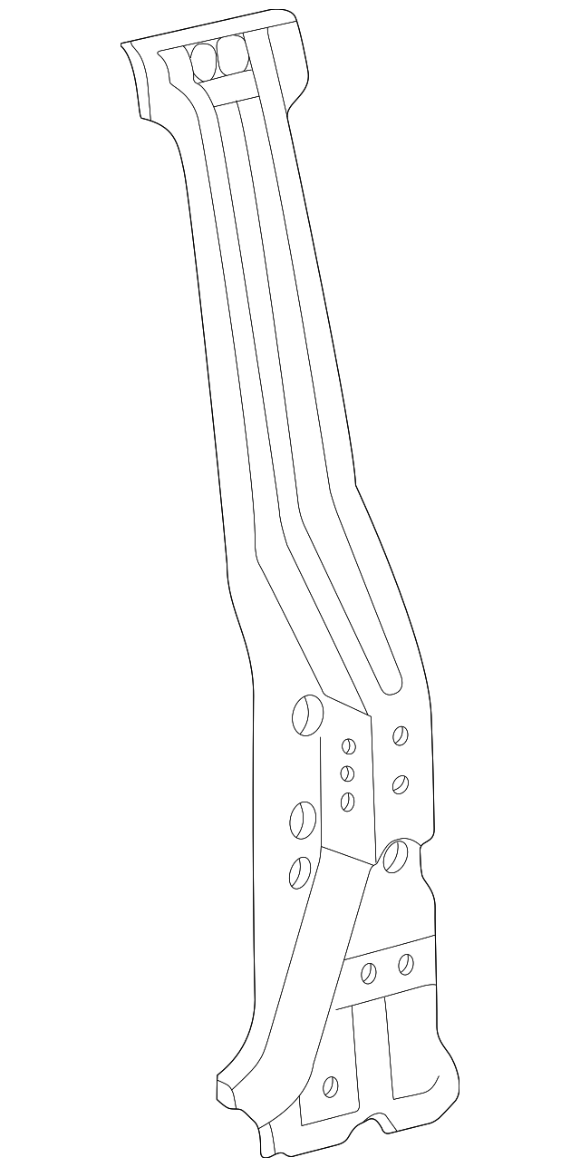 61303-35012 Деталь INNER PILLAR, RIGHT