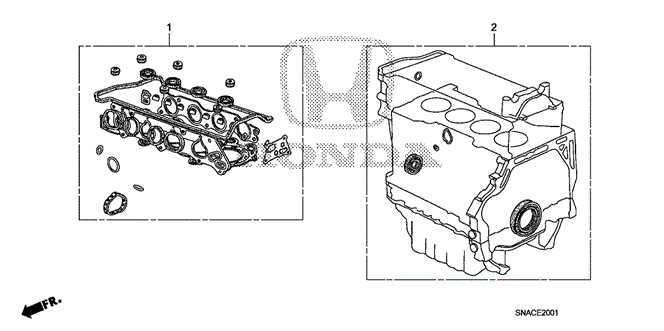 CIVIC SEDAN GASKET KIT (2.0L)