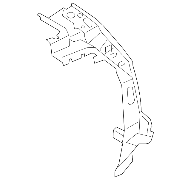 CJ5Z-7841058-A Деталь REAR PILLAR, RIGHT