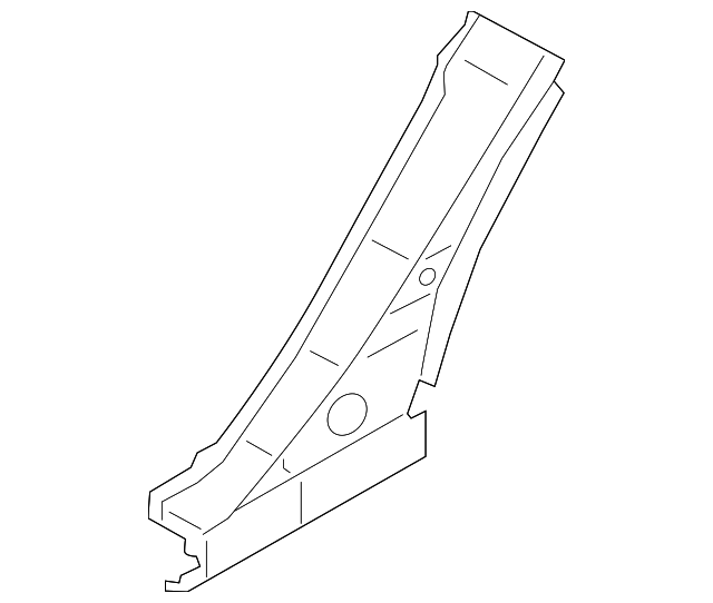 CJ5Z-7828128-A Деталь FRONT PILLAR, RIGHT