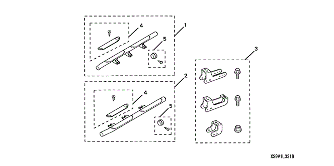 ACCESSORIES/SIDE STEPS (CHROME) for 2008 Honda PILOT #1