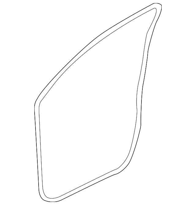 10313535 Деталь WEATHERSTRIP, LEFT