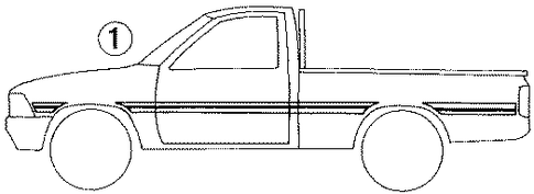 Pickup STRIPE TAPE