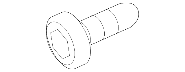 11547156 Деталь SEAT BELT ASSY LOWER BOLT, RIGHT