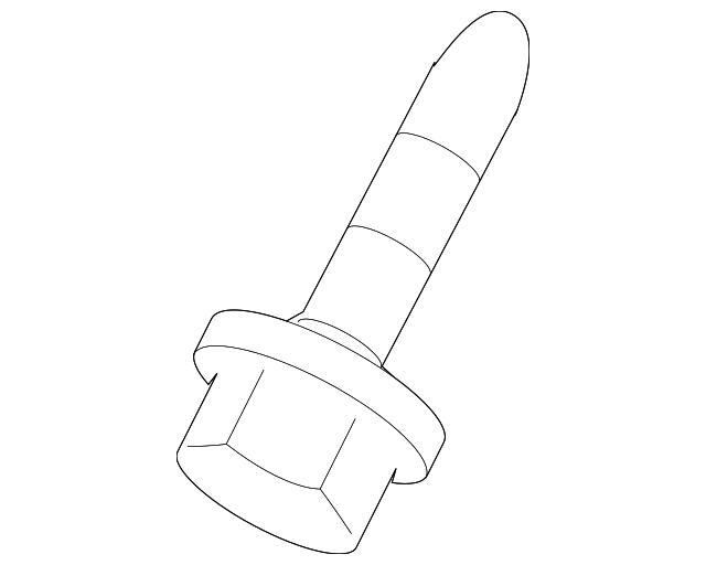 K9G66-00625B Деталь LICENSE LAMP BOLT, LEFT