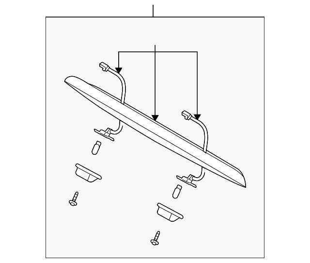 0K3AL-51270 Деталь LICENSE LAMP