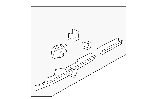 52150AG68A9P Деталь SIDE RAIL ASSY, RIGHT