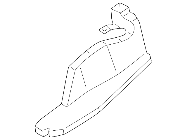 278322Y000 Деталь HEATER DUCT, RIGHT