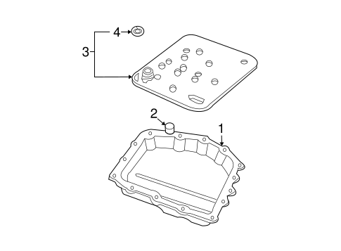 Pacifica TRANSAXLE PARTS