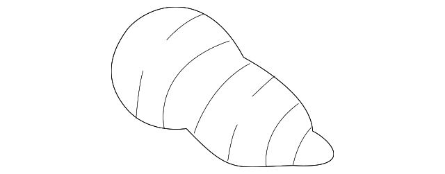 90950-08001 Деталь WNDSHLD PLR TRIM FASTENER, RIGHT