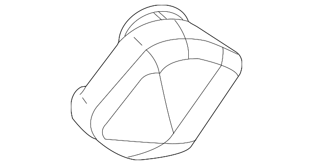 17233-RYE-A00 CHAMBER C, RESONATOR