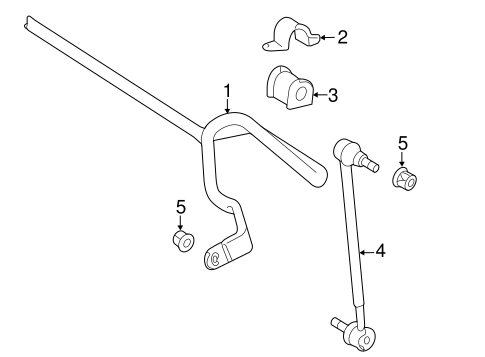Camry STABILIZER BAR & COMPONENTS