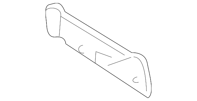MR641402 Деталь RELEASE HANDLE COVER