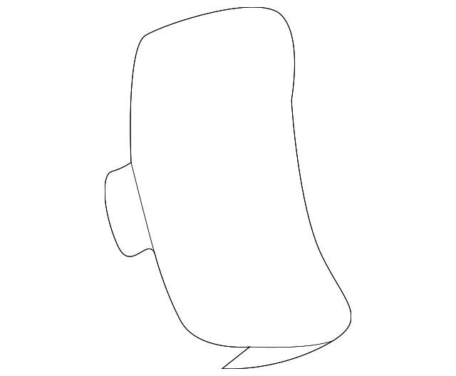 48465-7B001 Деталь BLANK COVER