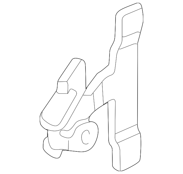 73570-S0X-A11 Деталь LOCK ASSY., L. QUARTER