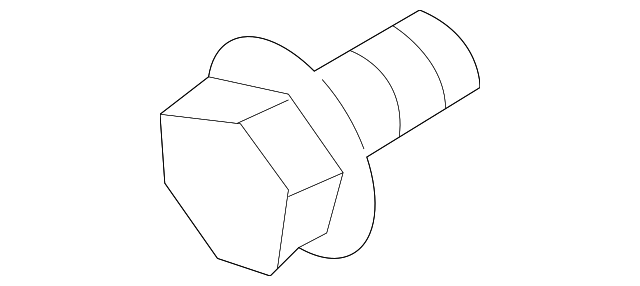 SU003-02198 Деталь WATER PUMP BOLT