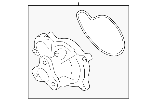 SU003-00401 Деталь WATER PUMP