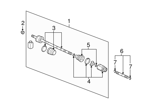 Endeavor DRIVE AXLES 3