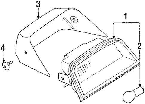 Corolla HIGH MOUNT LAMPS 2