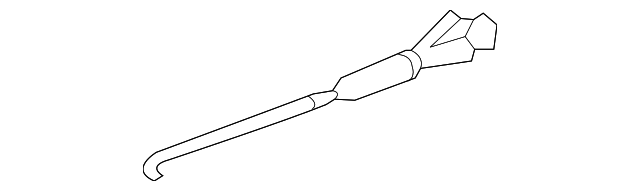 176-782-00-20 Деталь DEFLECTOR LINK, LEFT