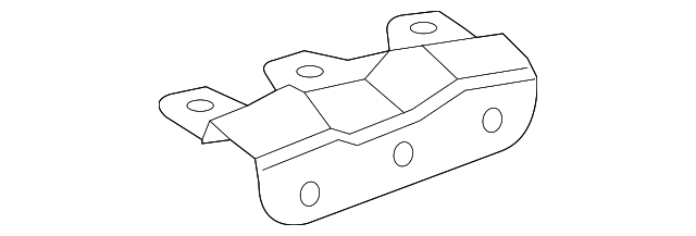 205-787-00-42 Деталь SUNROOF FRAME FRONT BRACKET, LEFT