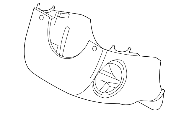 4842186Z00 Деталь LOWER CLMN COVER