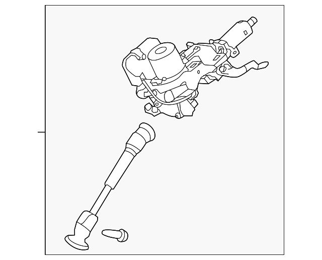 48810-5HA5A Деталь COLUMN ASSY