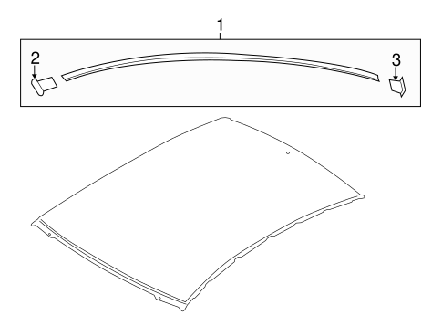 Forte Koup EXTERIOR TRIM - ROOF 4