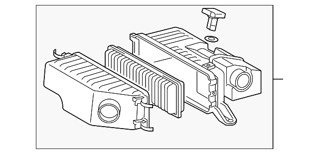 17700-20220 Деталь AIR CLEANER ASSY