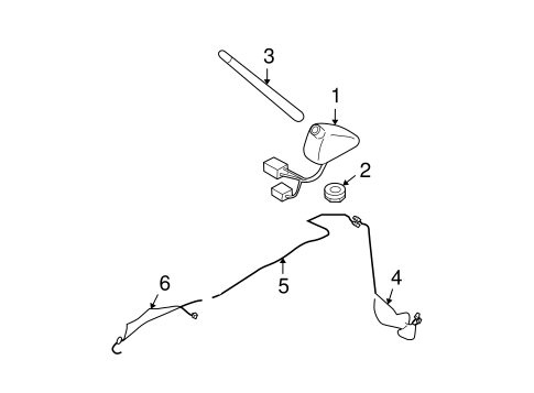Forester ANTENNA & RADIO