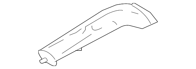 64-22-8-223-335 Деталь AIR DUCT, LEFT