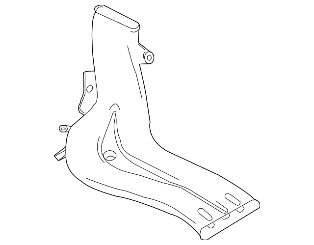 64-22-8-252-449 Деталь AIR DUCT, LEFT