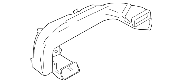 64-22-8-223-589 Деталь AIR DUCT, LEFT