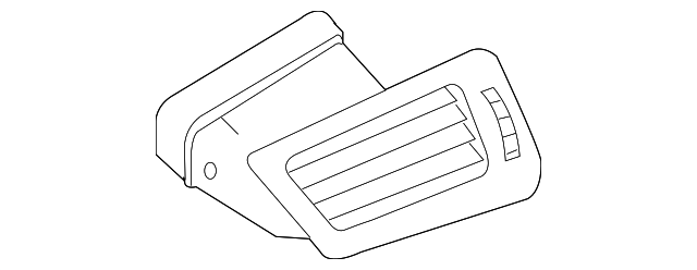 64-22-7-007-225 Деталь AIR GRILLE, LEFT