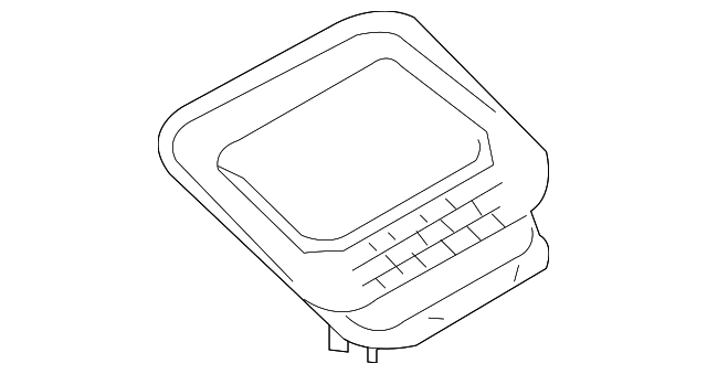 64-11-6-912-537 Деталь DEFROSTER NOZZLE, LEFT