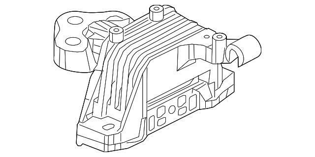 68164710AE ISOLATOR, LEFT