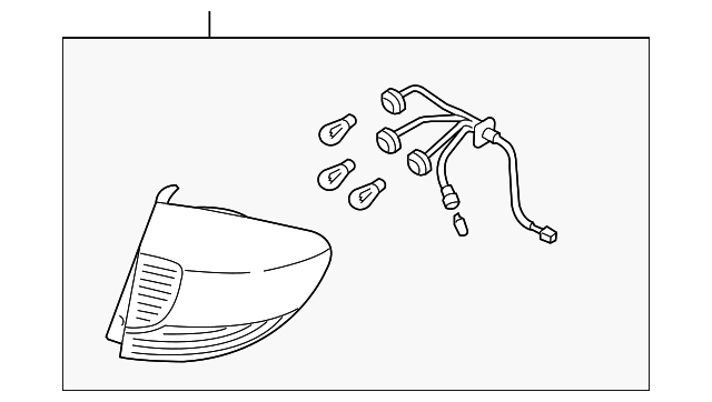 92401-FD090 Деталь TAIL LAMP ASSY, LEFT