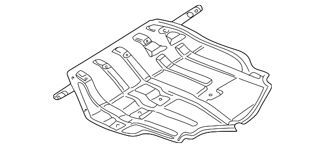 1J0-018-930-B Деталь SKID PLATE