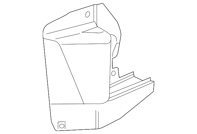 22918542 SPLASH SHIELD, RIGHT