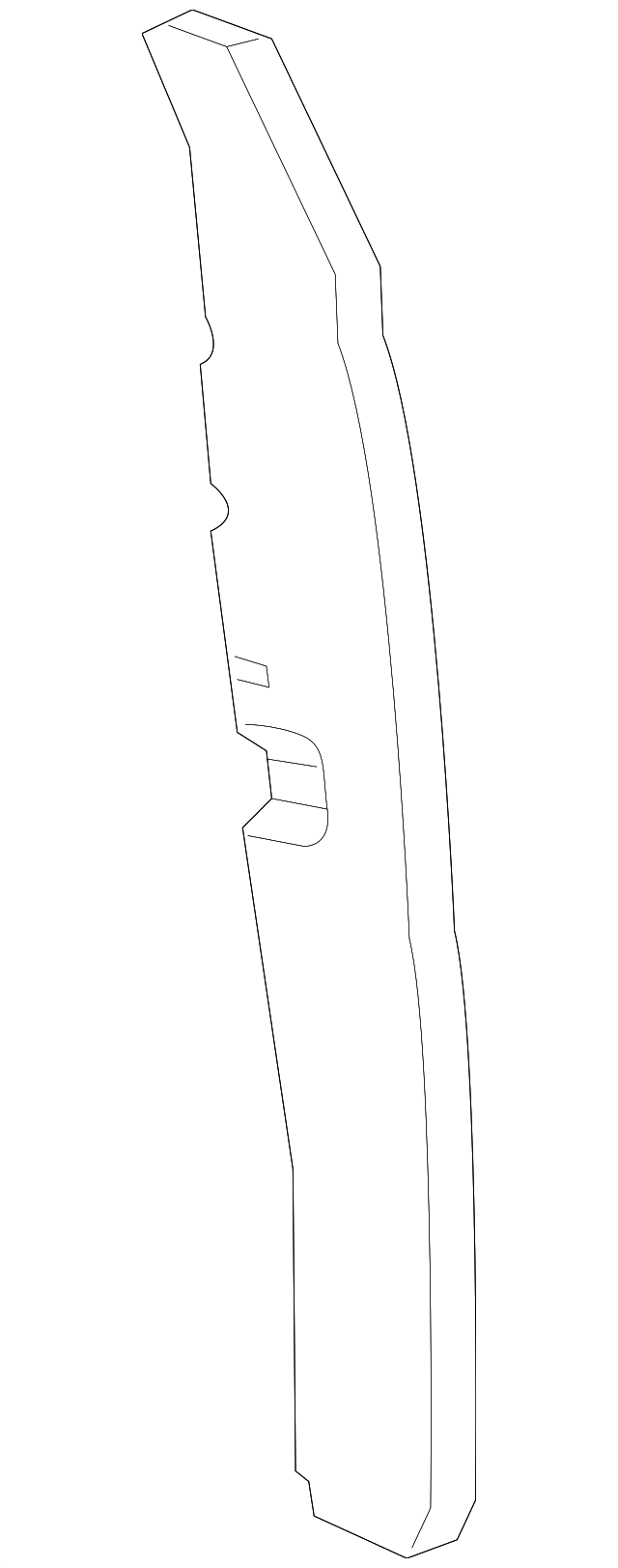 20909539 REAR INSULATOR, LEFT