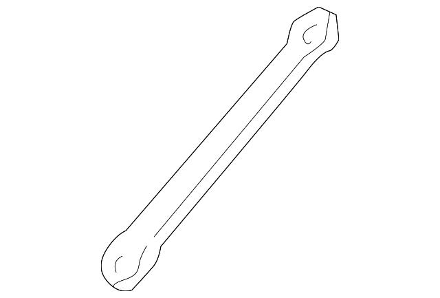 10242794 Деталь SUPPORT BRACE, LEFT
