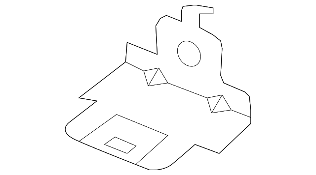 24317EG000 Деталь JUNCTION BLOCK FRONT BRACKET