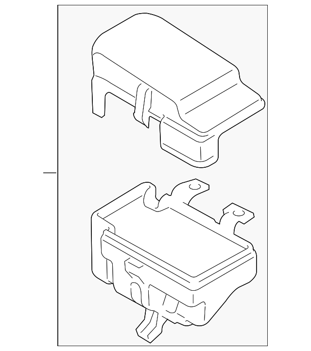 GP9A-66-760A Деталь FUSE & RELAY BOX