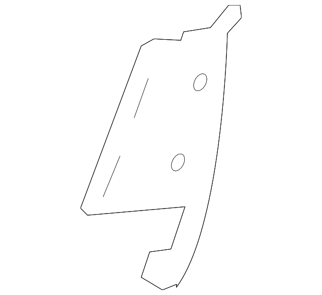 28038-CF42A Деталь AM/FM CD BRACKET, RIGHT
