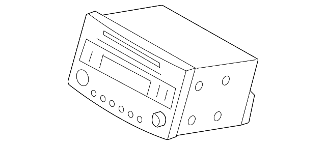 28185-CF40B Деталь AM/FM CD